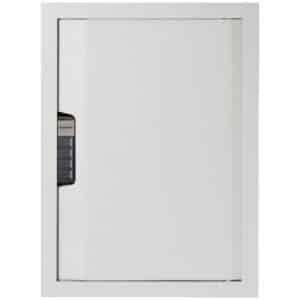 SnapSafe In-Wall Safe - Light Grey (Closed)