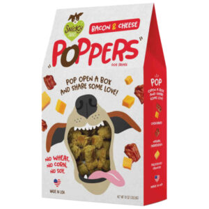 Snicky Snaks Bacon and Cheese Poppers Dog Treats