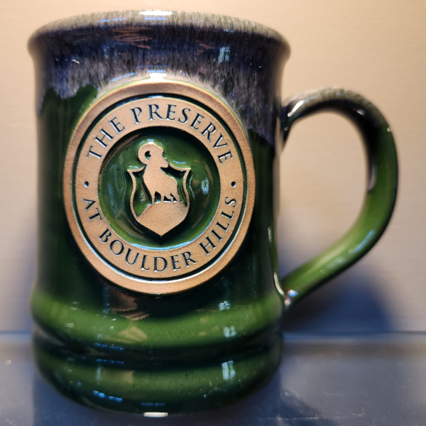 Preserve Deneen Pottery Ramsey Mug - Forest w/ Sand White 1 Preserve Deneen Pottery Ramsey Mug - Forest w/ Sand White
