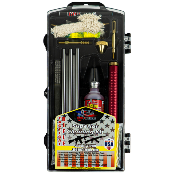 Pro-Shot .30/.308 Cal./7.62mm/.300 BLK Tactical Rifle Classic Box Superior Cleaning Kit 1 Pro-Shot .30/.308 Cal./7.62mm/.300 BLK Tactical Rifle Classic Box Superior Cleaning Kit
