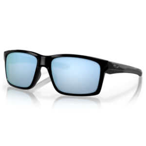 Oakley Mainlink Sunglasses - Prizm Deep Water Polarized Lenses with Polished Black Frame