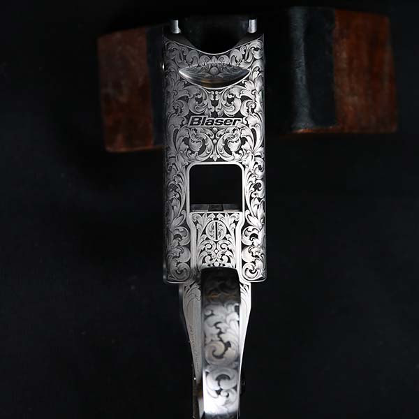 Blaser F3 Custom S.E.S Leaf Engraved Receiver 3 Blaser F3 Custom S.E.S Leaf Engraved Receiver - Image 3