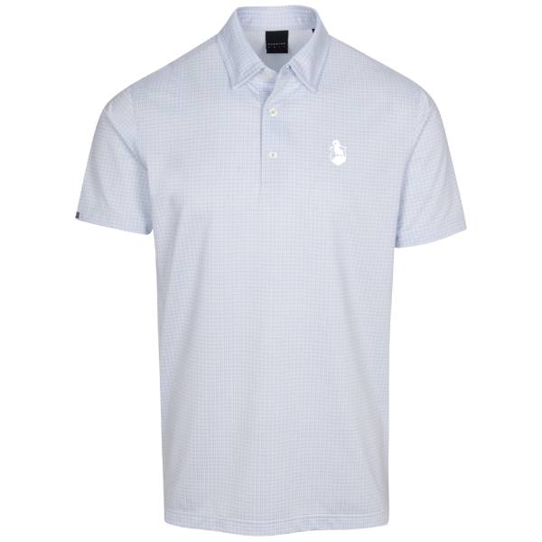 Preserve Dunning Benford Jacquard Performance Polo Shirt - Various Colors 2 Preserve Dunning Benford Jacquard Performance Polo Shirt - Oxford Blue/White
