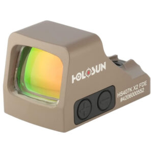 Holosun HS407K X2 FDE Open Reflex Optical Sight