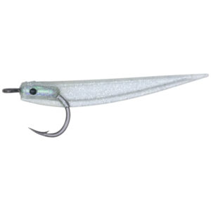 Hogy Lure Company 4" (7.5g) Protail Fly Fishing Lure (Tuna Rigged) - Ghost
