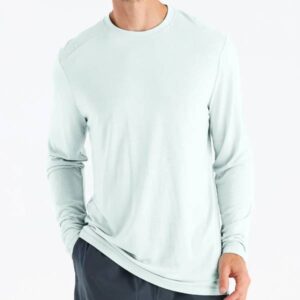 Free Fly Men's Bamboo Lightweight Long Sleeve Shirt - Glacier