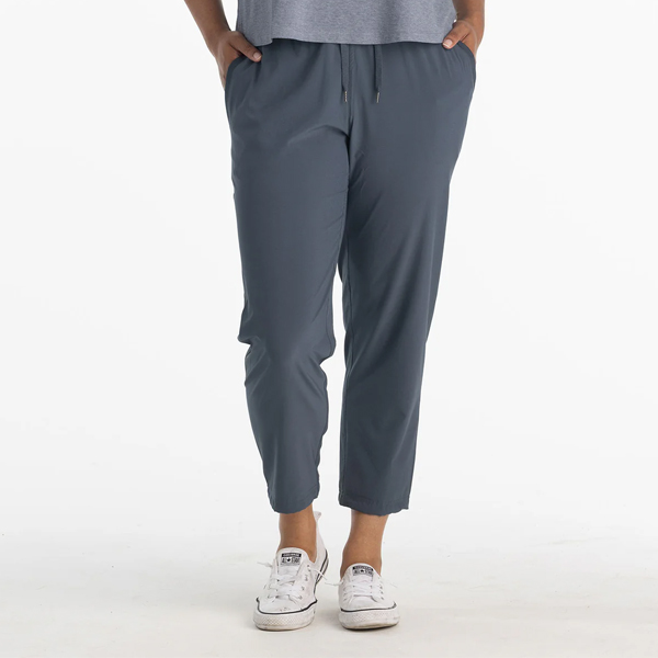 Free Fly Women's Breeze Cropped Pants - Blue Dusk II 1 Free Fly Women's Breeze Cropped Pants - Blue Dusk II