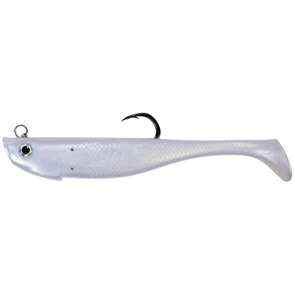 Hogy Lure Company 9" (6oz) Harness Protail Paddle - Bone 1 Hogy Lure Company 9" (6oz) Harness Protail Fishing Lure - Bone