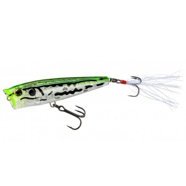 Yo-Zuri 3DR-X Popper Fishing Lure - Ghost Frog 1 Yo-Zuri 3DR-X Popper Fishing Lure - Ghost Frog