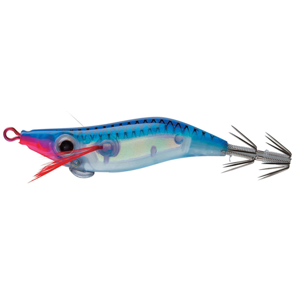 Yo-Zuri Mini Squid Jig Lure - Luminous Blue 1 Yo-Zuri Mini Squid Jig Lure - Luminous Blue