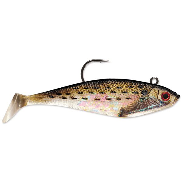 Storm WildEye Swim Shad Soft Bait Lures, 6" - Bunker 1 Storm WildEye Swim Shad Fishing Lure - Bunker