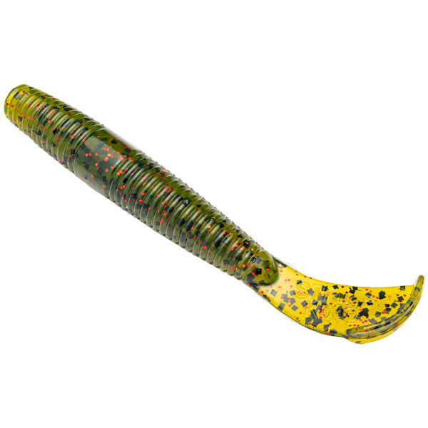 Strike King Rage Tail Ned Cut-R Worm - Watermelon Seed/Red Flake 1 Strike King Rage Tail Ned Cut-R Worm Fishing Lure - Watermelon Seed with Red Flake