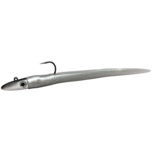RonZ Original Series Rigged Soft Bait Lure - Silver Metallic