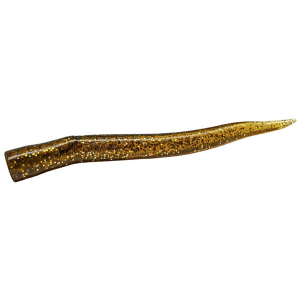 RonZ Replacement Tails, 8" - Rootbeer Gold 1 RonZ Replacement Tails Fishing Lure - Rootbeer Gold