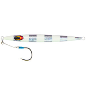 Nomad Tackle The Streaker Jig Lure - Silver Glow Stripe