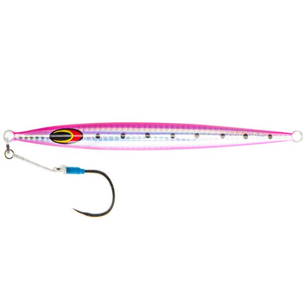 Nomad Tackle The Streaker Jig Lure, 60g 2oz - Pink Sardine 1 Nomad Tackle The Streaker Jig Lure - Pink Sardine