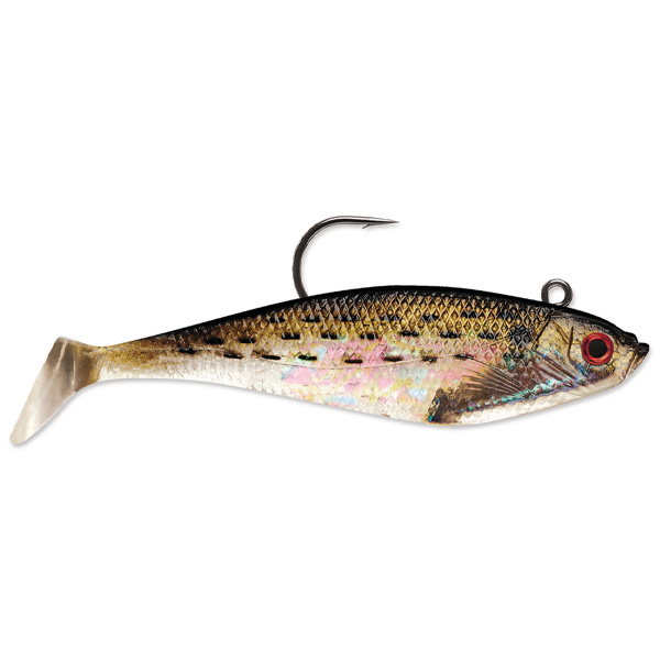 Storm WildEye Swim Shad Soft Bait Lures, 5" - Bunker 1 Storm WildEye Swim Shad Fishing Lure - Bunker