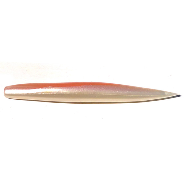 Fish Snax Lures Albie Snax 6pk - Lite Amber/Pearl Laminate 1 Fish Snax Lures Albie Snax Soft Fishing Lures - Lite Amber/Pearl Laminate