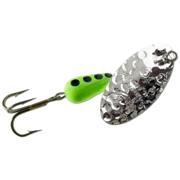 Panther Martin Hammered Regular Spinner Lure, 1/16oz - Silver 1 Panther Martin Hammered Regular Fishing Lure - Silver