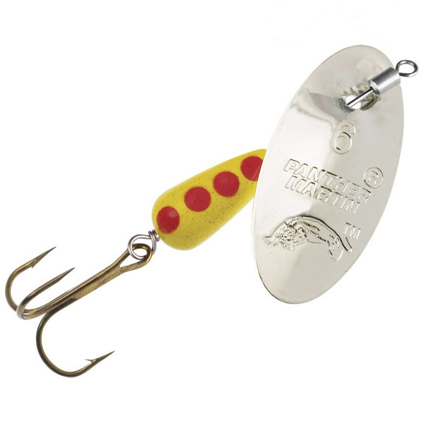 Panther Martin InLine SWIVEL Regular Spinner Lure, 1/16oz - Silver 1 Panther Martin InLine SWIVEL Regular Fishing Lure - Silver