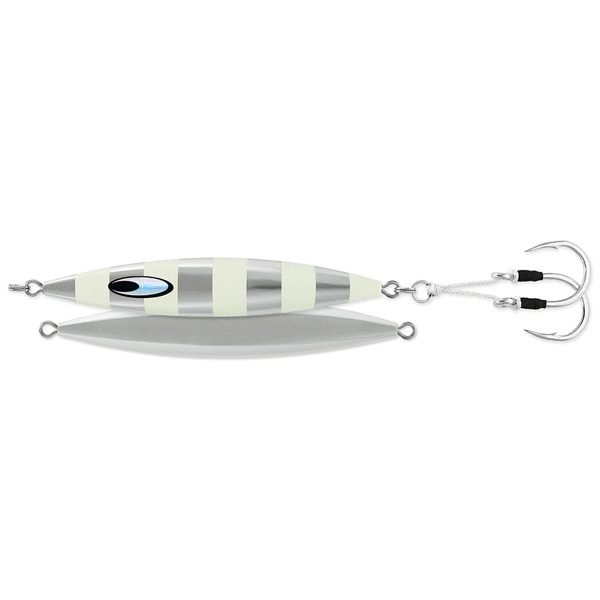 Daiwa Saltiga SK Jig Lure, 1.786oz - Zebra Glow 1 Daiwa SALTIGA SK Jig Lure - Zebra Glow