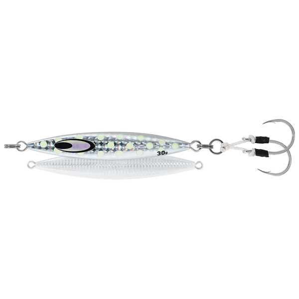 Daiwa Saltiga SK Jig Lure, 3oz - Glow Dot 1 Daiwa SALTIGA SK Jig Lure - Glow Dot
