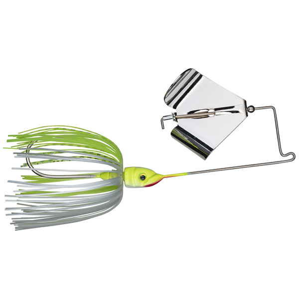 Strike King Tour Grade Buzzbait Fishing Lure, 3/8oz - Chartreuse White 1 Strike King Tour Grade Buzzbait Fishing Lure - Chartreuse White