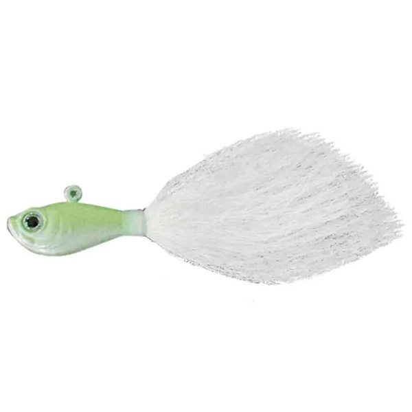 SPRO Bucktail Jig Lure, .75oz - Glow 1 SPRO Bucktail Jig Lure - Glow