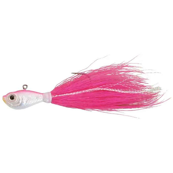 SPRO Bucktail Jig Lure, 2oz - Pink 1 SPRO Bucktail Jig Lure - Pink