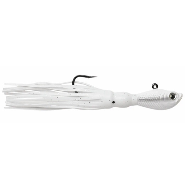 SPRO Squidtail Jig Lure, 2oz - White 1 SPRO Squidtail Jig Lure - White