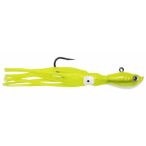 SPRO Squidtail Jig Lure - Crazy Chartreuse