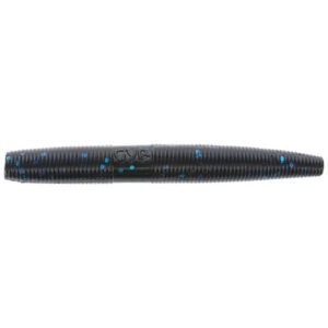 Yamamoto Baits Ned Senko Fishing Lure - Black with Large Blue Flakes