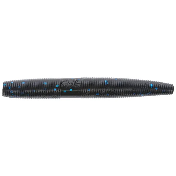 Yamamoto Baits Ned Senko Fishing Lure, 3" - Black with Large Blue Flakes 1 Yamamoto Baits Ned Senko Fishing Lure - Black with Large Blue Flakes