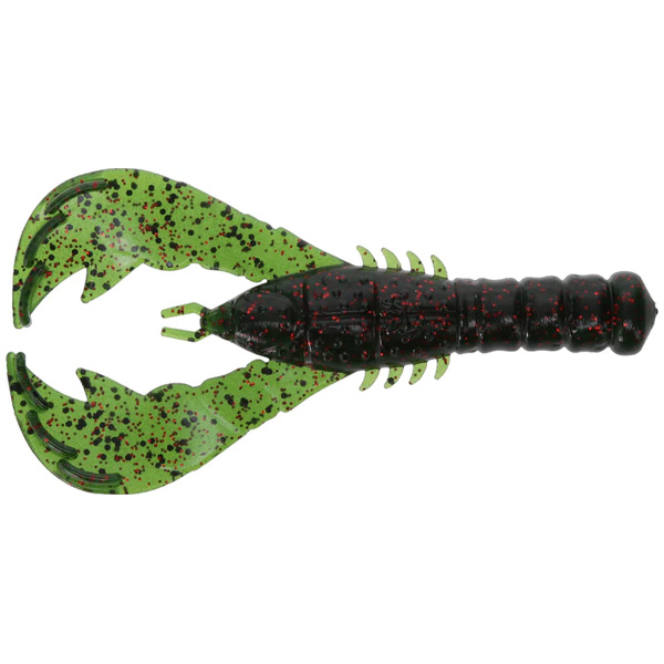 Yamamoto Baits Yamacraw Jig Lure, 4" - Watermelon with Black and Red Flakes 1 Yamamoto Baits Yamacraw Jig Lure - Watermelon with Black and Red Flakes