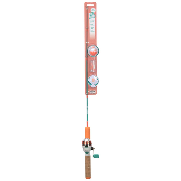 Kid Caster Spincast Dock Fishing Combo - Pink 1 Kid Caster Spincast Dock Fishing Combo - Pink