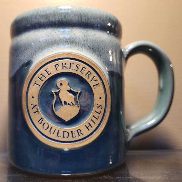 Preserve Deneen Pottery Camper Mug - Light Teal w/ White 1 Preserve Deneen Pottery Camper Mug - Light Teal w/ White