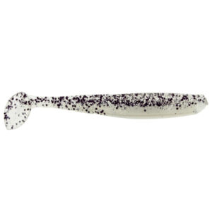 Bass Assassin Elite Shiner Fishing Lure - Salt and Pepper Silver Phantom