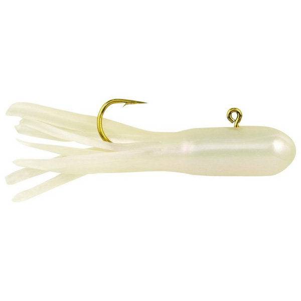 Berkley PowerBait Pre-Rigged Atomic Tubes Fishing Lures, 1/64oz - Pearl 1 Berkley PowerBait Pre-Rigged Atomic Tubes Fishing Lures - Pearl