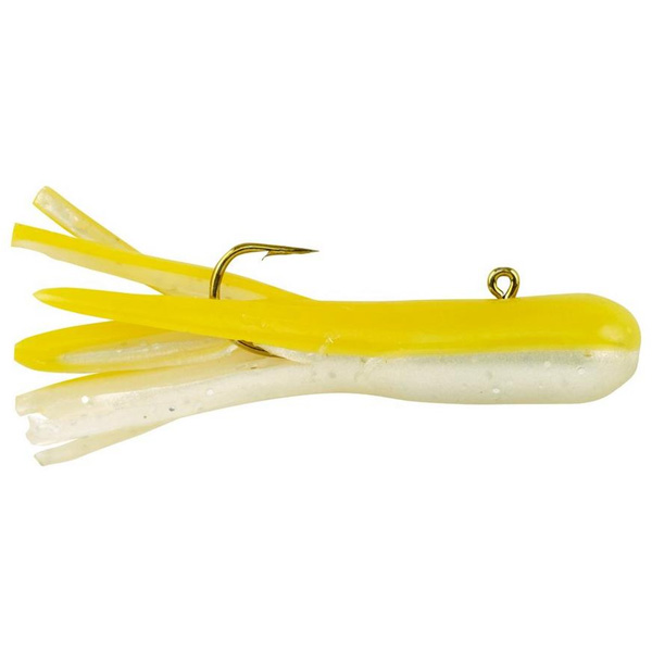 Berkley PowerBait Pre-Rigged Atomic Tubes Fishing Lures, 1/64oz - Yellow Back 1 Berkley PowerBait Pre-Rigged Atomic Tubes Fishing Lures - Yellow Back
