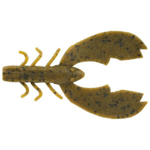 Berkley PowerBait MaxScent Chigger Craw Fishing Lures - Green Pumpkin
