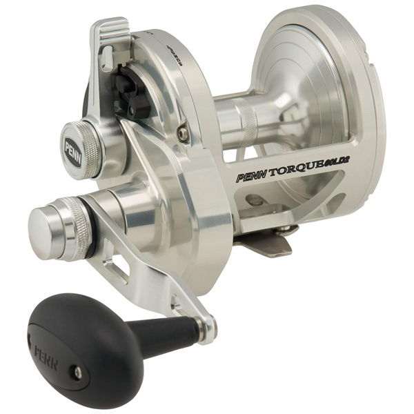 Penn Torque Lever Drag 2-Speed Conventional Reel, TRQ60LD2S 1 Penn Torque Lever Drag 2-Speed Conventional Reel, TRQ60LD2S