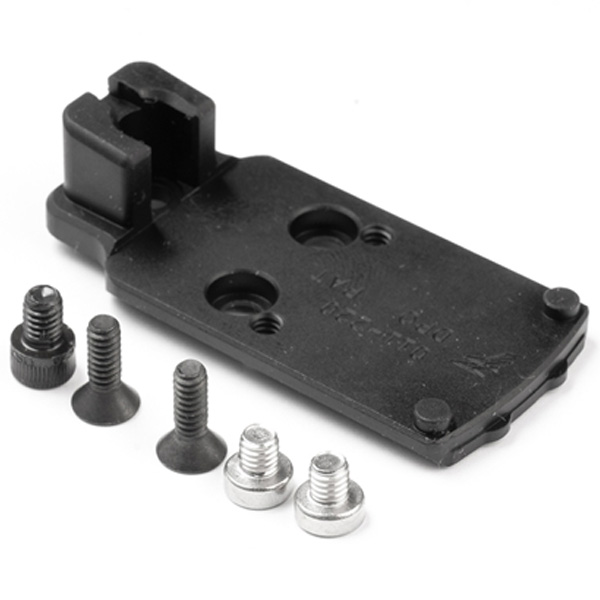 Dawson Precision Reflex System/Staccato/DPO-ECO Tactical/Trijicon RMR Adapter Kit/Black Rear 1 Dawson Precision Reflex System/Staccato/DPO-ECO Tactical/Trijicon RMR Adapter Kit/Black Rear