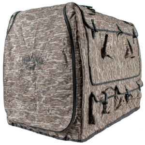 Lucky Duck Lucky Kennel Cover, L - Mossy Oak Bottomland