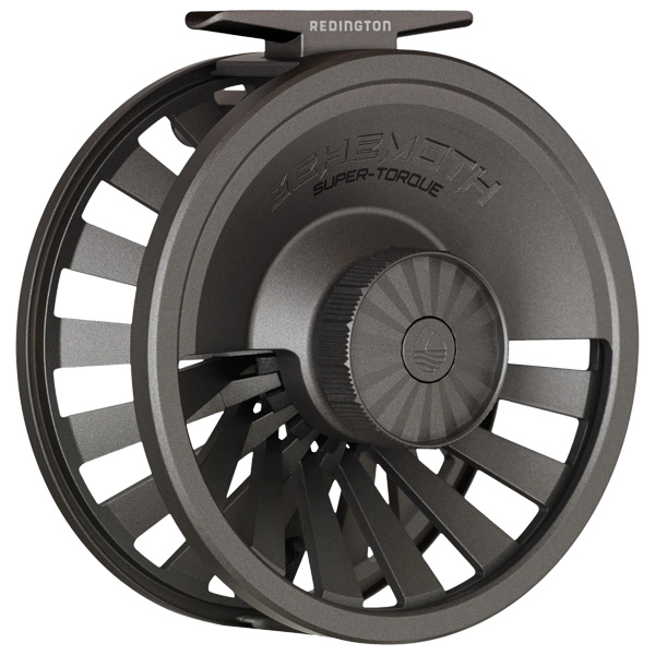 Redington BEHEMOTH Fly Fishing Reel, 9/10 - Gunmetal 1 Redington BEMEMOTH Fly Fishing Reel - Gunmetal