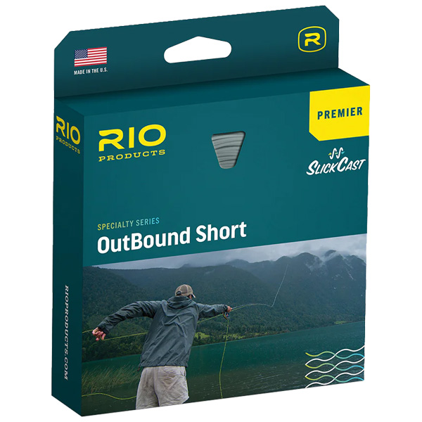 RIO OutBound Short Fly Fishing Line 10wt - Black 1 RIO OutBound Short Fly Fishing Line