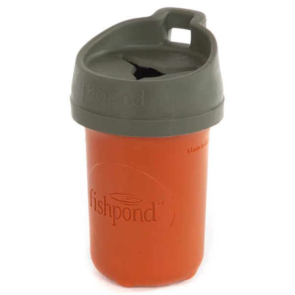 Fishpond PIOPOD Microtrash Container - Cutthroat Orange 1 Fishpond PIOPOD Microtrash Container - Cutthroat Orange