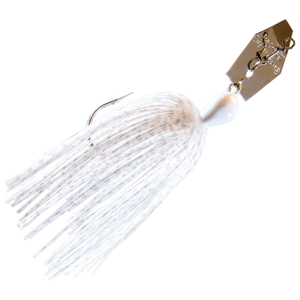 Z-Man Original ChatterBait Jig Lure, 3/8oz - White 1 Z-Man Original ChatterBait Jig Lure - White