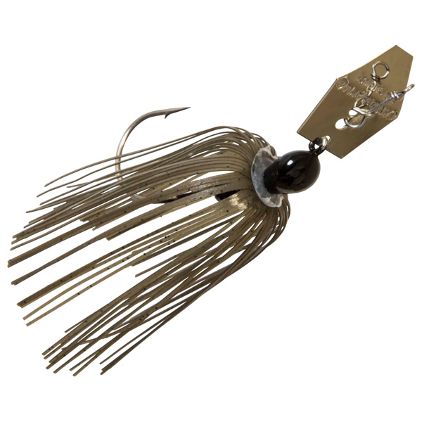 Z-Man Original ChatterBait Jig Lure, 3/8oz - Green Pumpkin/Black 1 Z-Man Original ChatterBait Jig Lure - Green Pumpkin/Black
