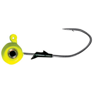 Eagle Claw Lazer Sharp Pro-V Eagle Eye Jig Lures - Chartreuse