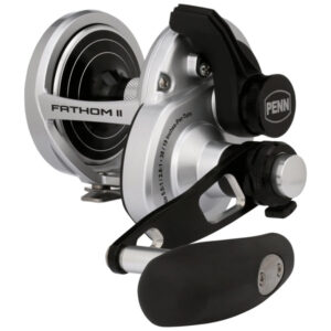 Penn Fathom II Lever Drag 2-Speed Conventional Reel, FTHII30LD2LH